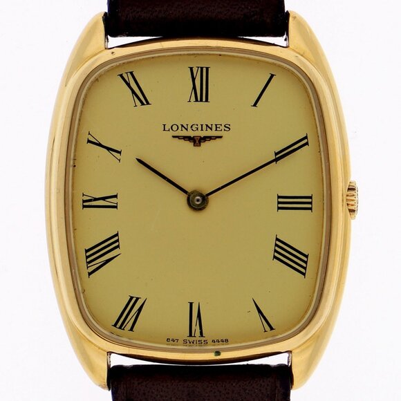LONGINES Watches Stainless Steel/leather Hand Winding - Picture 1 of 8
